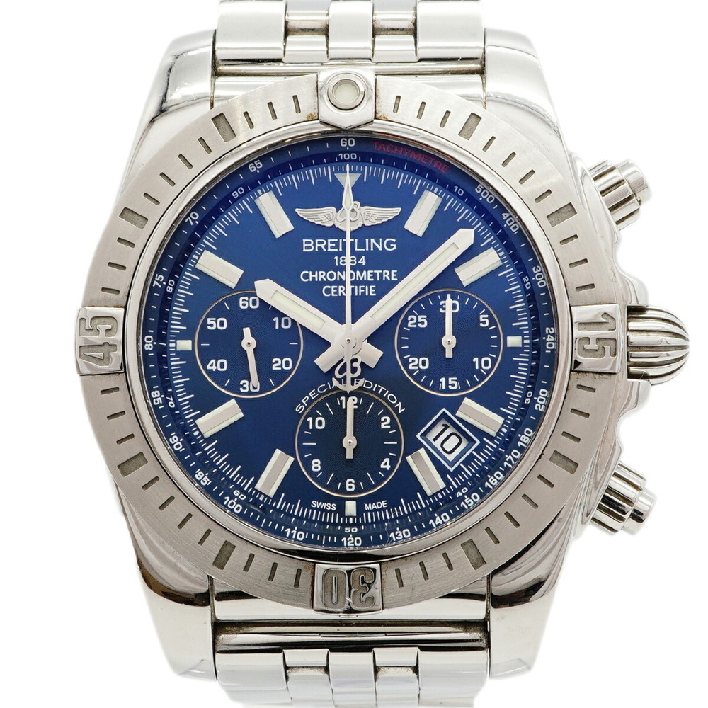Breitling Chronomat 44 AB0115 Blue Dial Men's Watch
